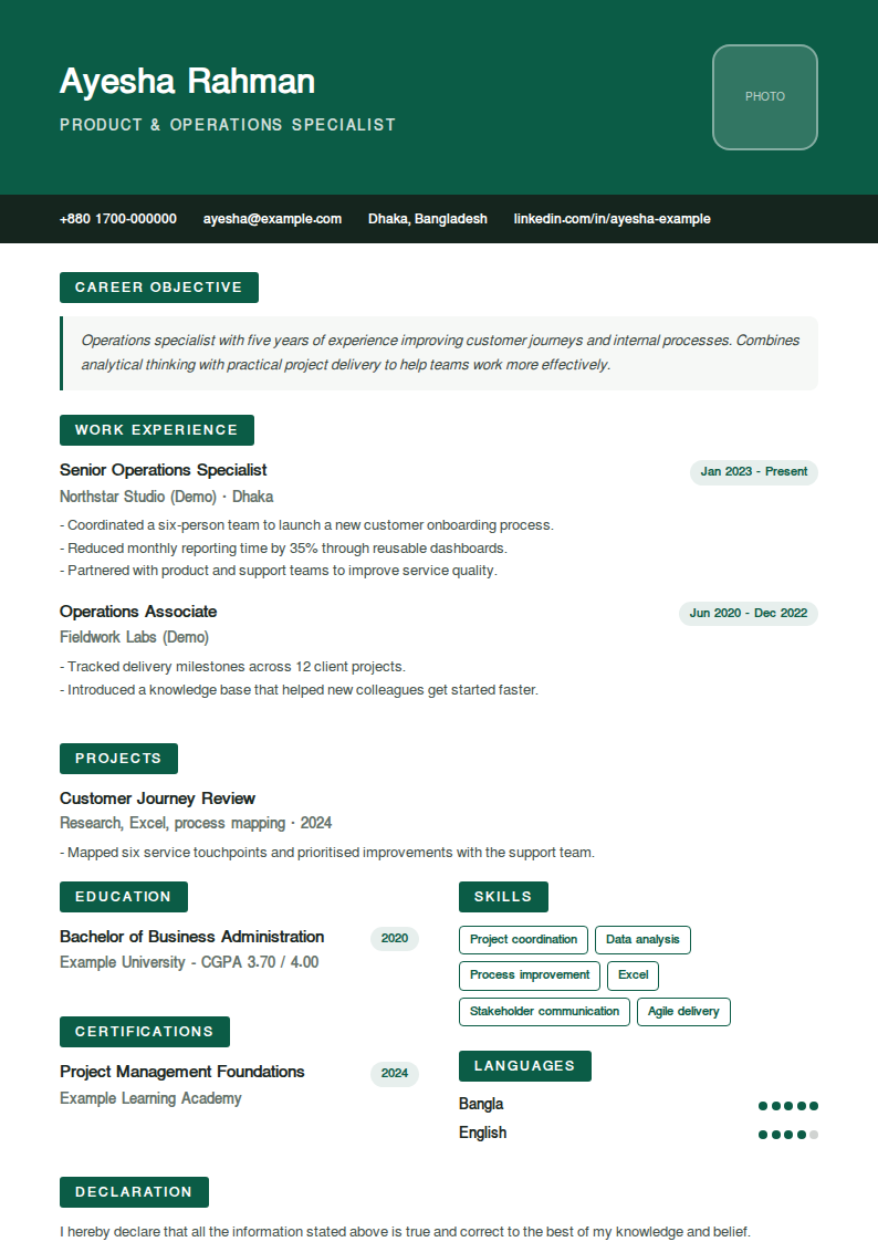 Corporate — Bold & clean